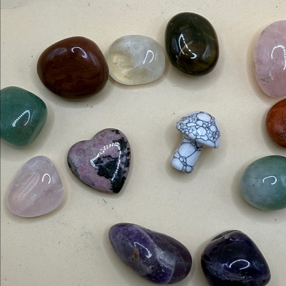 Mixed Tumbled Gemstone Set - Assorted Colors - Picture 3 of 4
